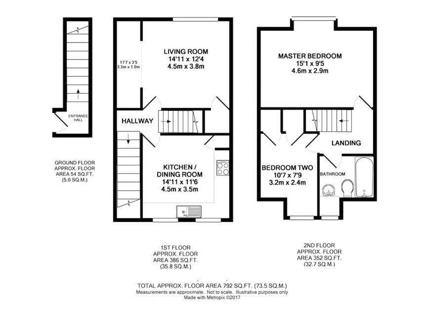 Wokingham - 2 Bedroom Maisonette - With Parking Exterior photo